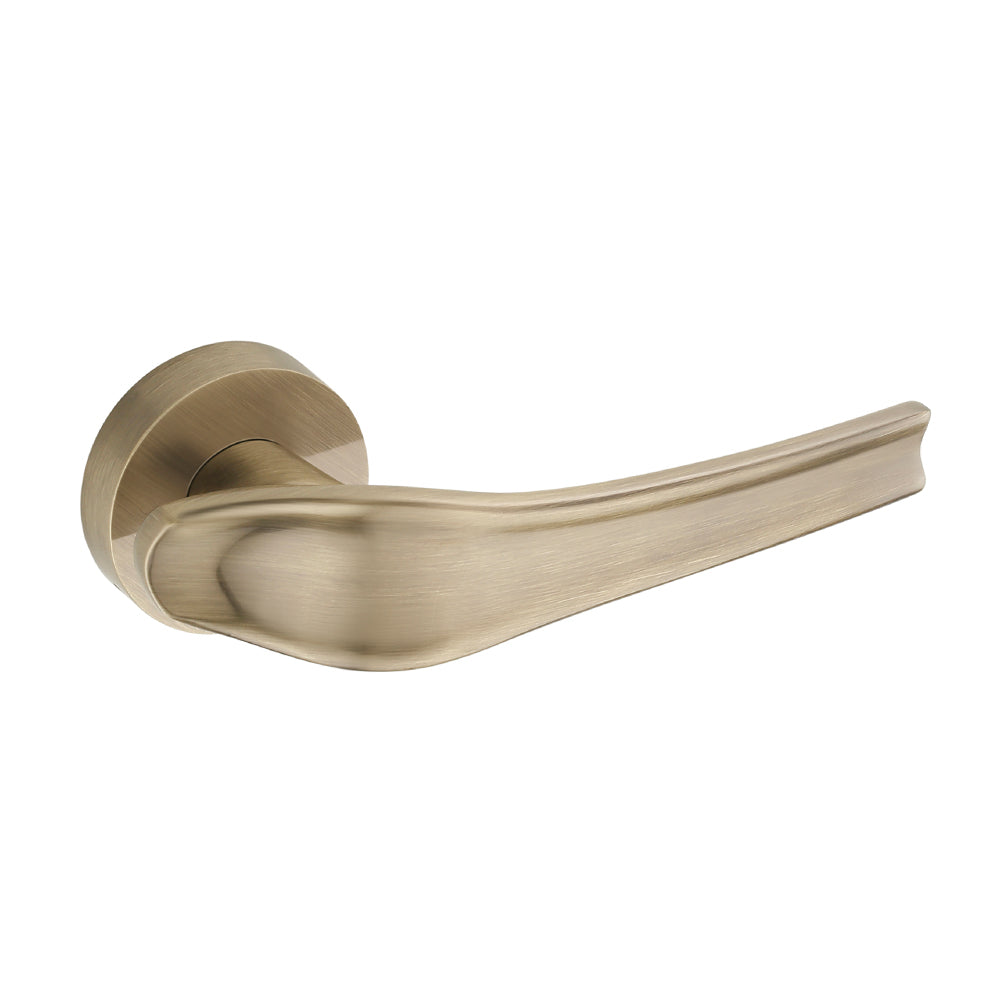IPSA Dove Moderna Series Handle On Rose One Pair without Lock Body and Cylinder Finish: MAB